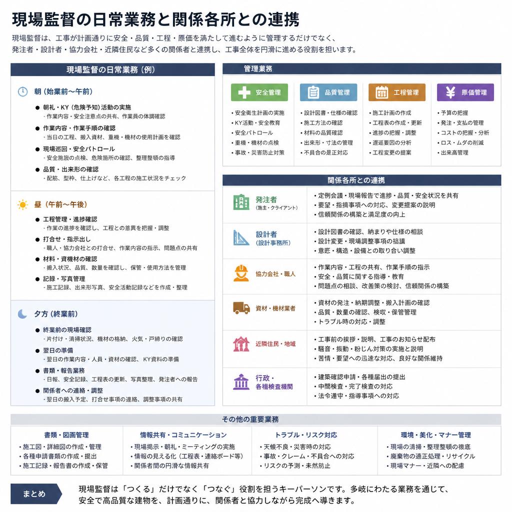 仕事内容の詳細：日々の業務とは