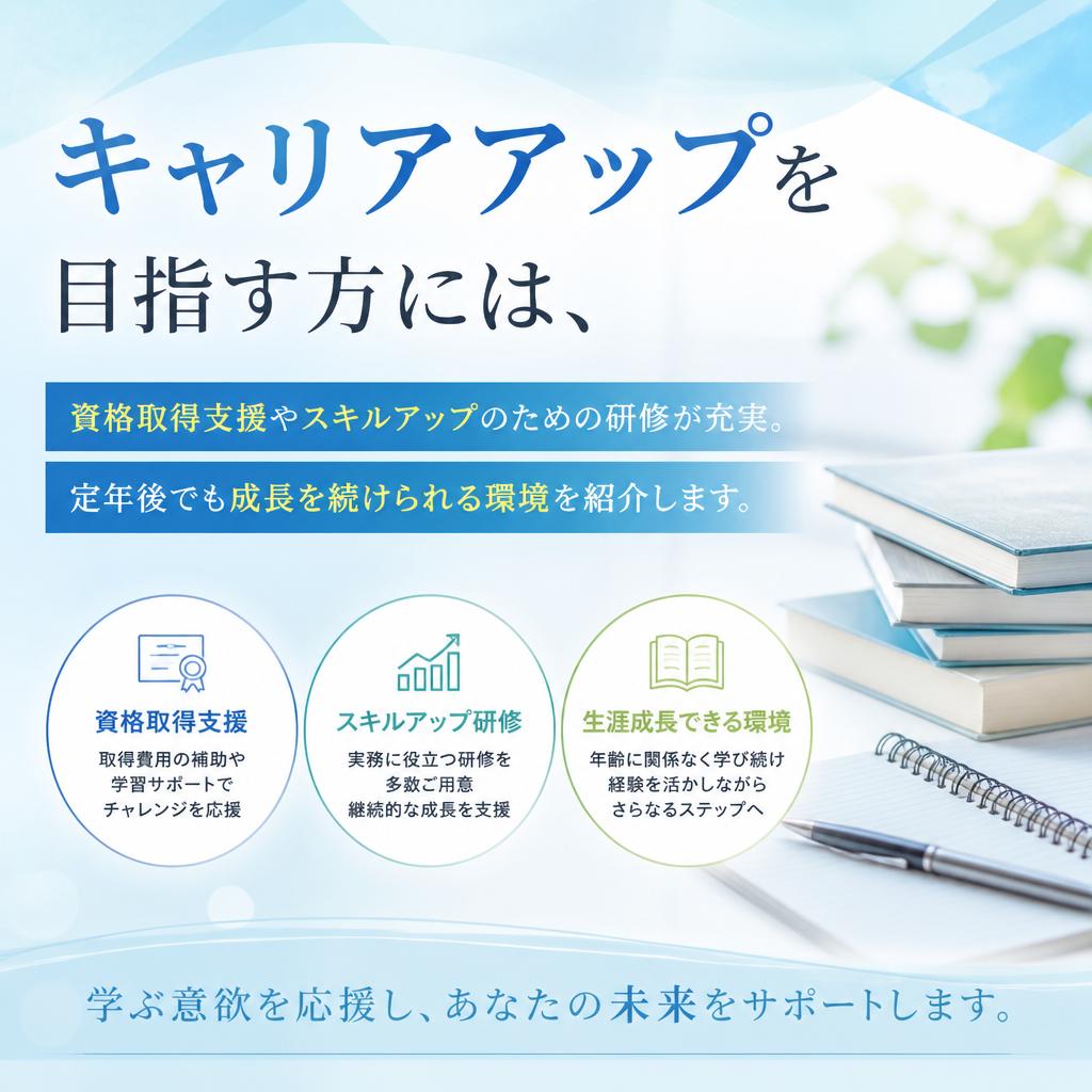 キャリアアップの機会
